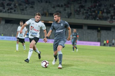 Futbolcular iş başında