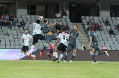 Futbolcular iş başında