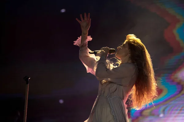 Florencia y la máquina concierto en vivo — Foto de Stock