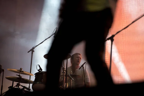 Concerto alternativo de rock ao vivo — Fotografia de Stock