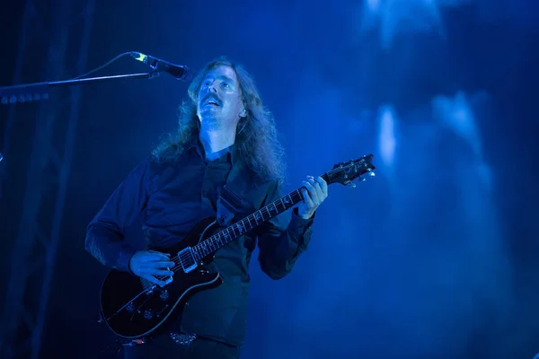 Opeth live Rock concert — Stockfoto