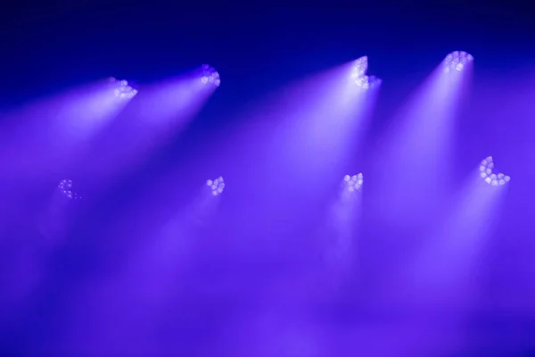 Blue stage lights — Stock Photo, Image