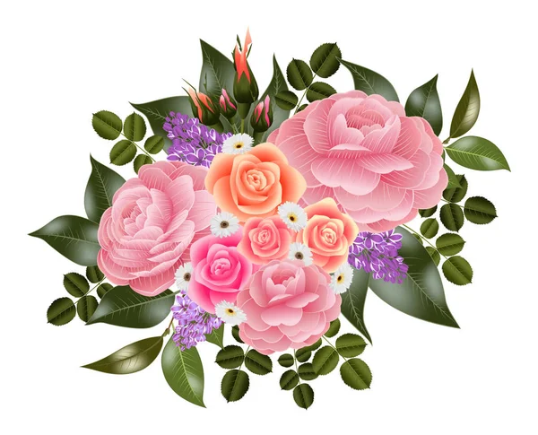 Πρότυπο floral κάρτας Διανυσματικά Γραφικά