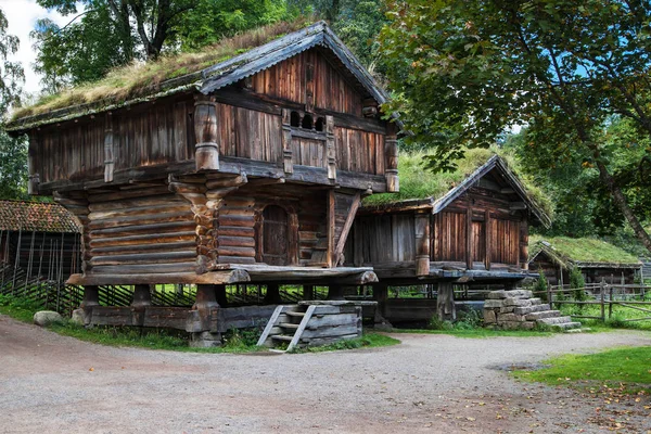 Alte Famstead Von Telemark Bygdoy Oslo Norwegen — Stockfoto