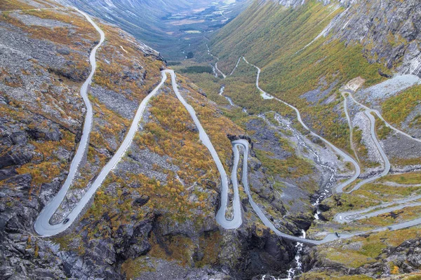 Trollstigen Mountain Road Más Romsdal Noruega —  Fotos de Stock
