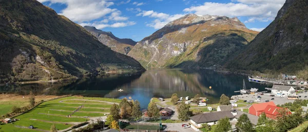 Geirangerfjord Geiranger More Romsdal Norwegia — Zdjęcie stockowe