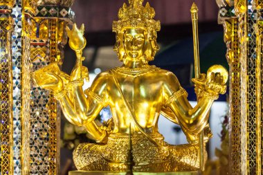 Phra Phrom heykele Erawan Tapınak, Bangkok, Tayland