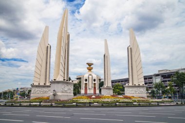 Bangkok, Tayland 'daki Demokrasi Anıtı