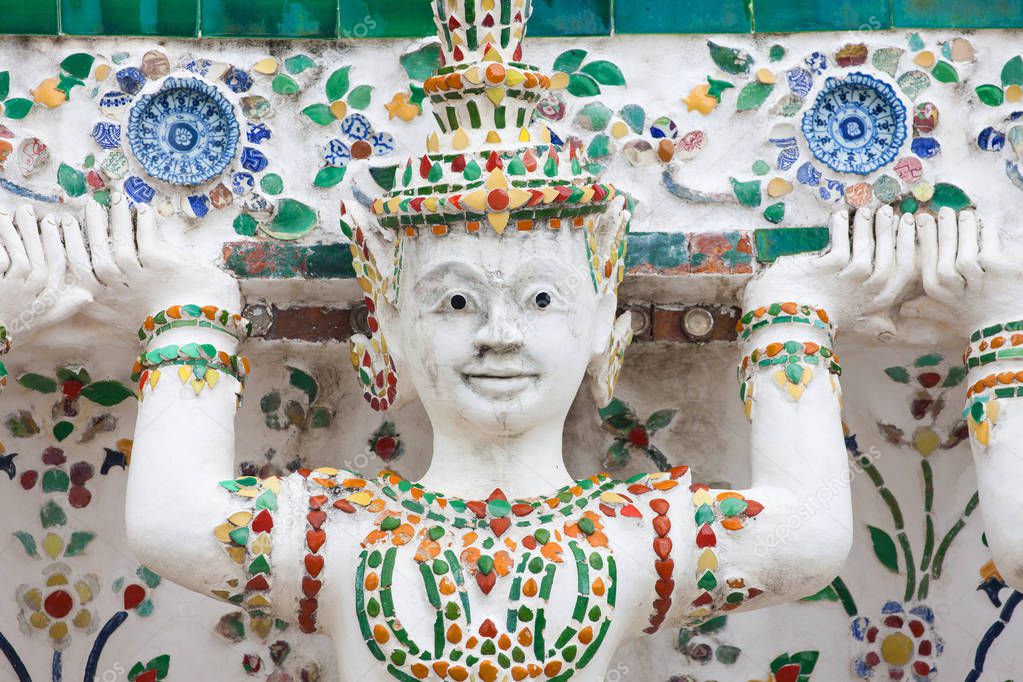 Caryatid at Wat Arun