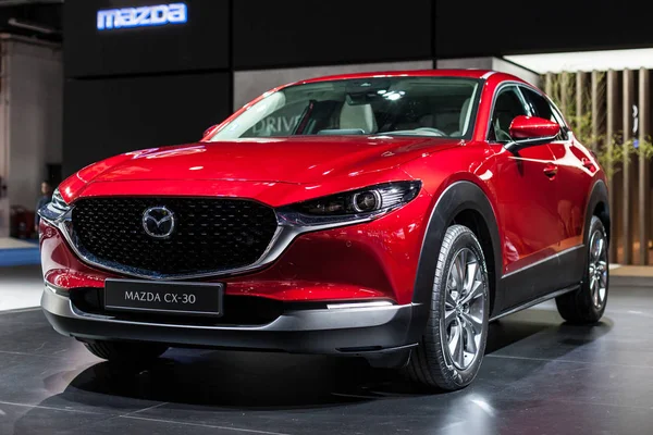 Mazda CX-30 στο αυτοκίνητο Βαρκελώνη 2019 — Φωτογραφία Αρχείου