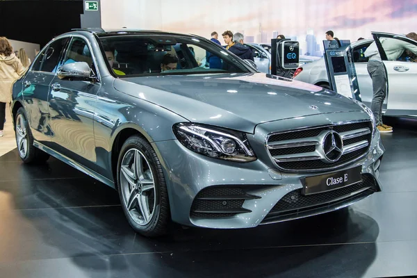 Mercedes-Benz E-Class no Automóvel Barcelona 2019 — Fotografia de Stock