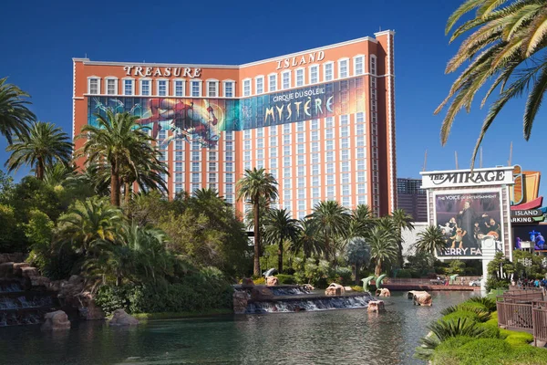 Las Vegas Nevada Augustus 2019 Treasure Island Hotel Casino Las — Stockfoto