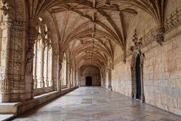 อาราม Jeronimos สบอน โปรต เกส — ภาพถ่ายสต็อก