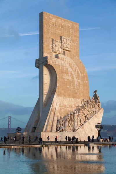 Monumento Descobertas Lisboa Portugal — Fotografia de Stock