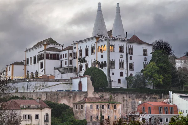 Sintra Nemzeti Palotája Portugália — Stock Fotó