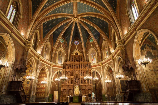 Interior Saint Peter Church Teruel Spain — Stock Photo, Image