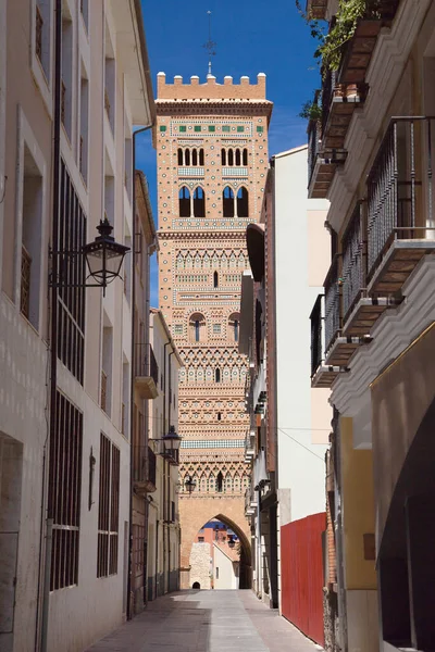 Torre Mudejar San Martin Teruel Espanha — Fotografia de Stock