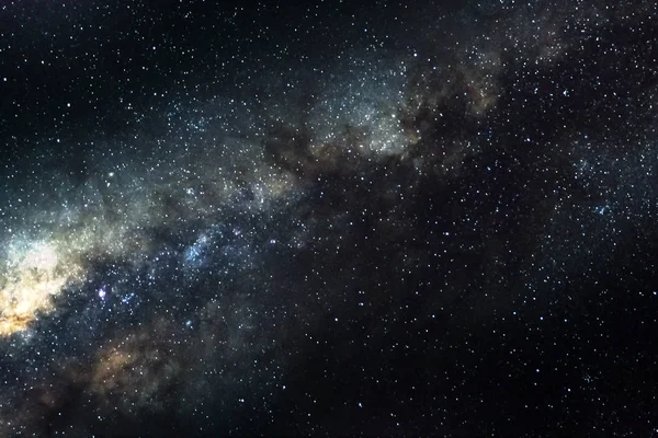 Stjerner Galakse Ydre Rum Himmel Nat Univers Sort Stjerneklar Baggrund - Stock-foto