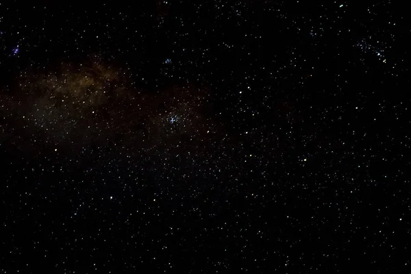 Estrelas Galáxia Espaço Exterior Céu Noite Universo Preto Estrelado Fundo — Fotografia de Stock