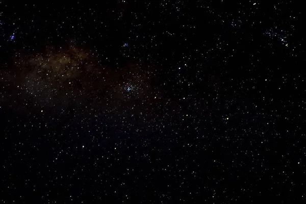 Estrelas Galáxia Espaço Exterior Céu Noite Universo Preto Estrelado Fundo — Fotografia de Stock