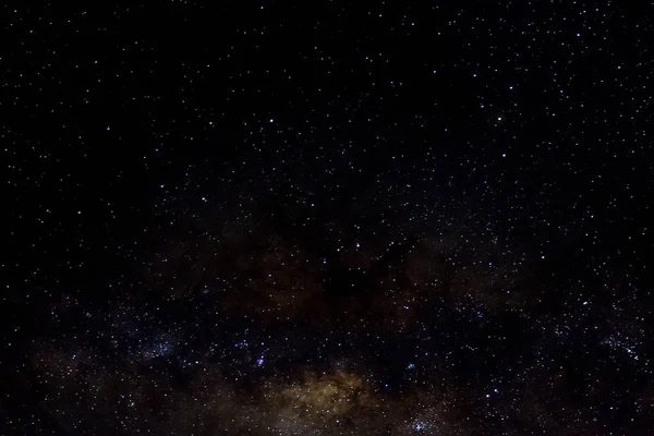 Estrelas Galáxia Espaço Exterior Céu Noite Universo Preto Estrelado Fundo — Fotografia de Stock