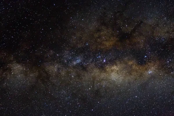 Estrellas Galaxia Espacio Exterior Cielo Noche Universo Negro Estrellado Fondo — Foto de Stock