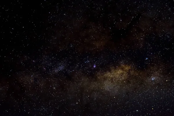 Estrelas Galáxia Espaço Exterior Céu Noite Universo Preto Estrelado Fundo — Fotografia de Stock