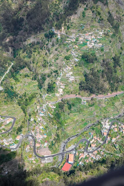 Isola Madeira Bellissimo Paesaggio Montano Portogallo — Foto Stock