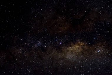 Yıldızlar ve galaksiler gökyüzü gece evreni parlak yıldız alanının siyah yıldızlı arka planı
