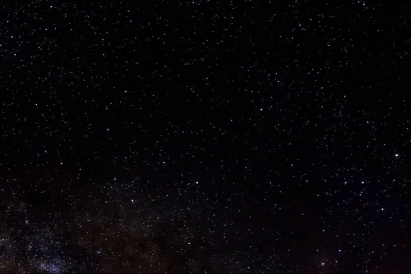 Estrelas Galáxia Espaço Exterior Céu Noite Universo Preto Estrelado Fundo — Fotografia de Stock