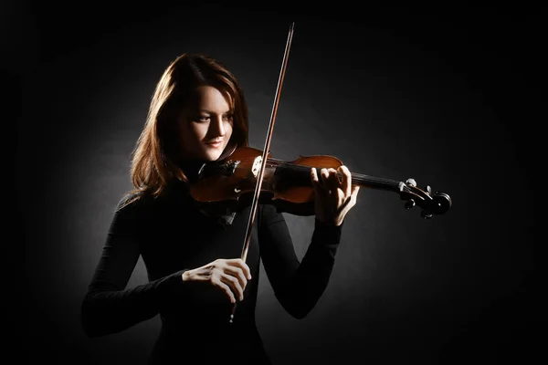 Jogador Violino Violinista Músico Clássico Mulher Tocando Violino Instrumento Musical Imagens De Bancos De Imagens Sem Royalties