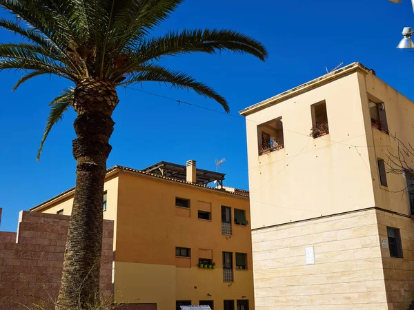 Traditionella Klassiskt Hus Gamla Staden Alicante Costa Blanca Valencia Provinsen — Stockfoto