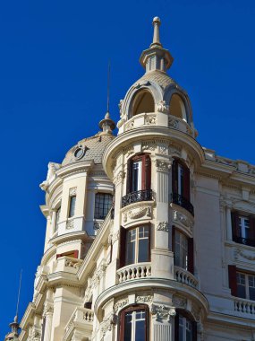 Geleneksel klasik İspanyol ev şehir Alicante Costa Blanca Valencia eyaletinin İspanya stil.