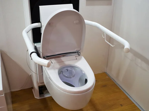 Toilettes Publiques Modernes Pour Personnes Handicapées Dans Hôpital — Photo