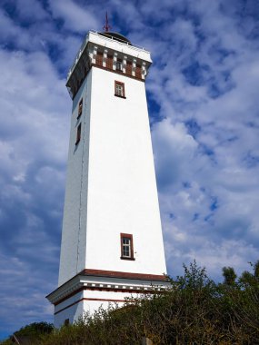 Danimarka 'daki Helnaes deniz feneri 1900 yılında turistik bir şehir merkezi inşa etti.