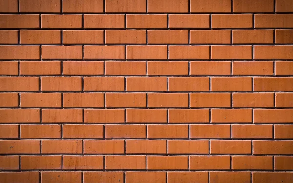 Pared Ladrillo Naranja Decorativo Texturizado Fondo Viñeta Arquitectura — Foto de Stock