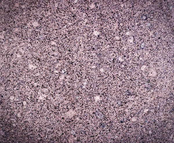 Granitstruktur Mit Grauer Basis Und Schwarzen Flecken Hintergrund Geologie Vignette — Stockfoto
