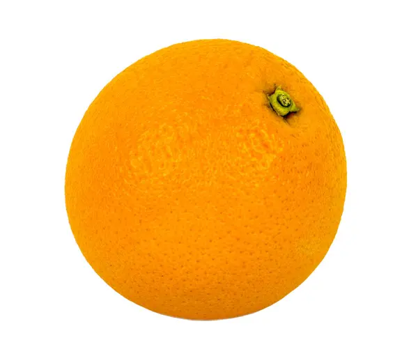 熟したオレンジ色は 白い背景で隔離 食べ物 — ストック写真