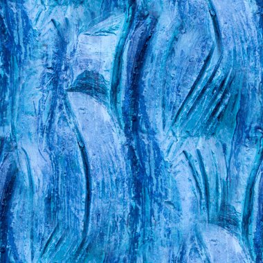 Kesintisiz Mavi dalgalı bronz doku. arka plan, desen. 