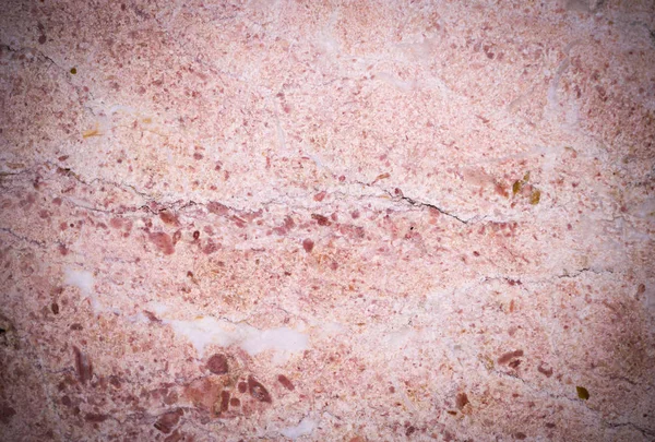 Natuurlijke Roze Marmer Textuur Met Vignet Achtergrond Geologische — Stockfoto