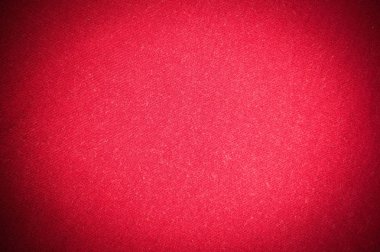 Kırmızı rustik kanvas kumaş Kumaş dokulu vignette ve. arka plan, tekstil.