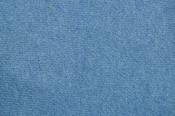 Mavi Örgü Yün Doku Arka Plan Kumaş Bez — Stok fotoğraf