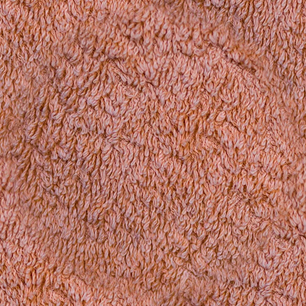 Nahtlose Beige Stoff Frottee Handtuch Textur Hintergrund Schlafzimmer — Stockfoto