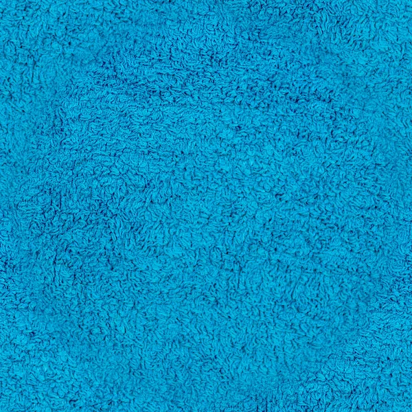 seamless blue fabric terry cloth towel texture. background, bedroom.