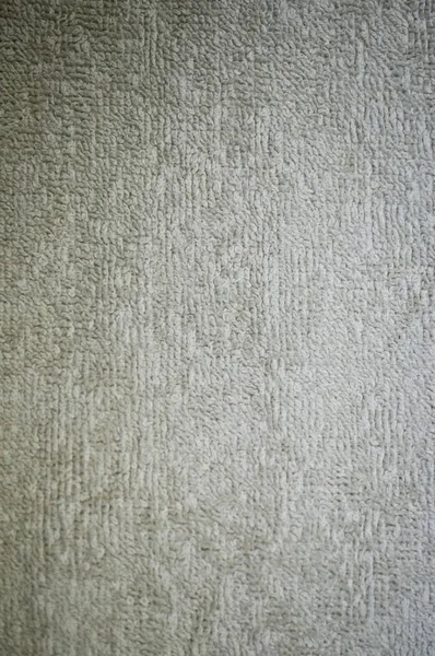 Fehér Részletes Szövet Frottírszövet Textúra Közelkép Háttér Csendélet — Stock Fotó