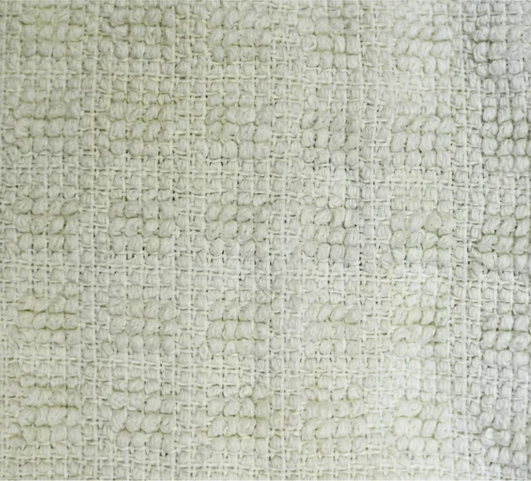 Weiße Detaillierte Textur Aus Frottee Stoff Nahaufnahme Hintergrund Stillleben — Stockfoto