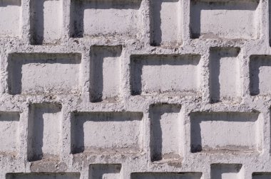 dokulu beton çit beyaz boyalı. arka plan, doku.