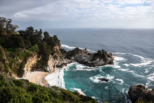 Paisagem da área de Big sur, Califórnia, EUA — Fotografia de Stock