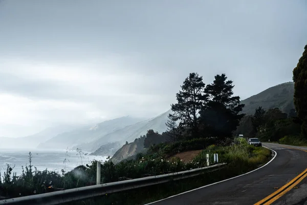 Paisaje de Big sur área, California, EE.UU. — Foto de Stock