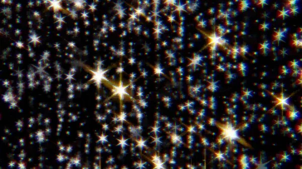 Christmas stars.Christmas background with glittering stars